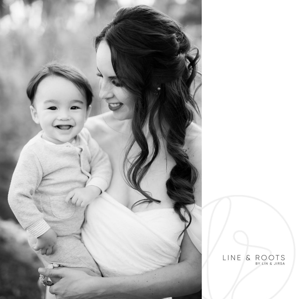 Orange County Family Session Justin & Yvette Line and Roots