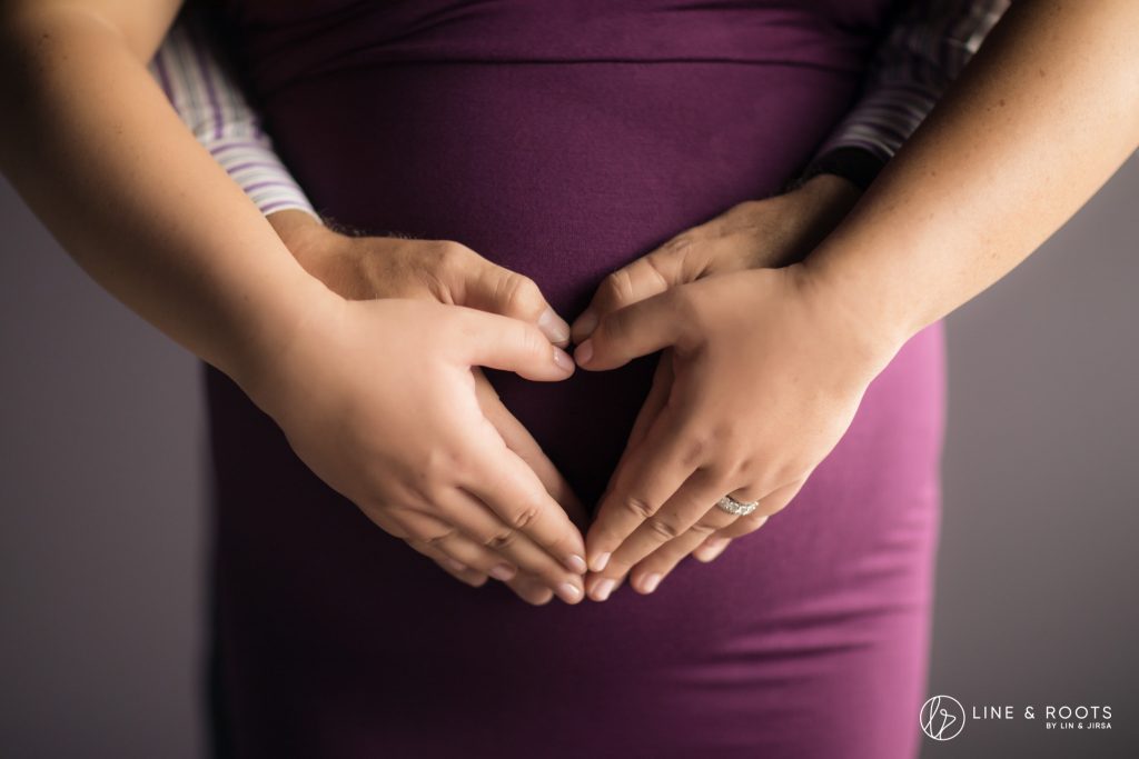 Orange County Maternity Photography Christine & David Line and Roots