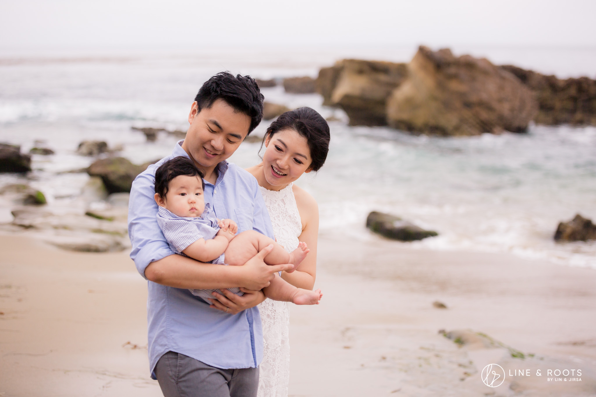 Orange County Family Photography Wang Family Line and Roots