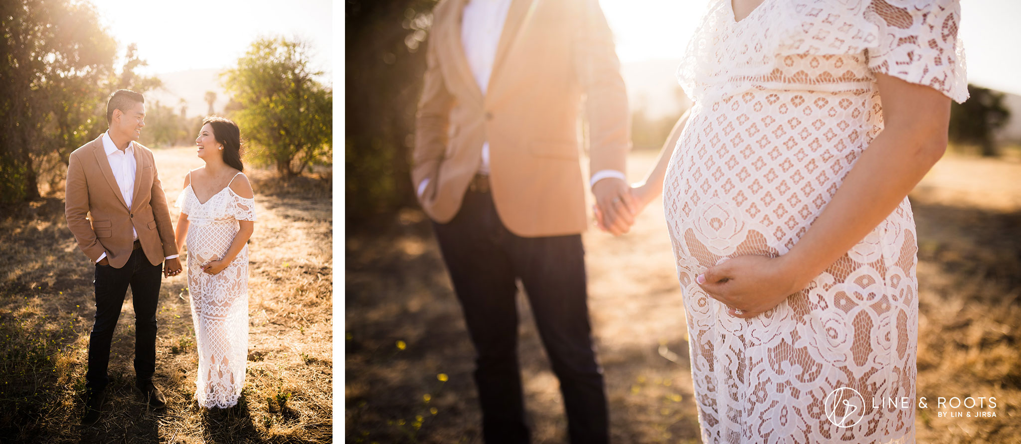 Best Maternity Photography Locations in Orange County Line and Roots
