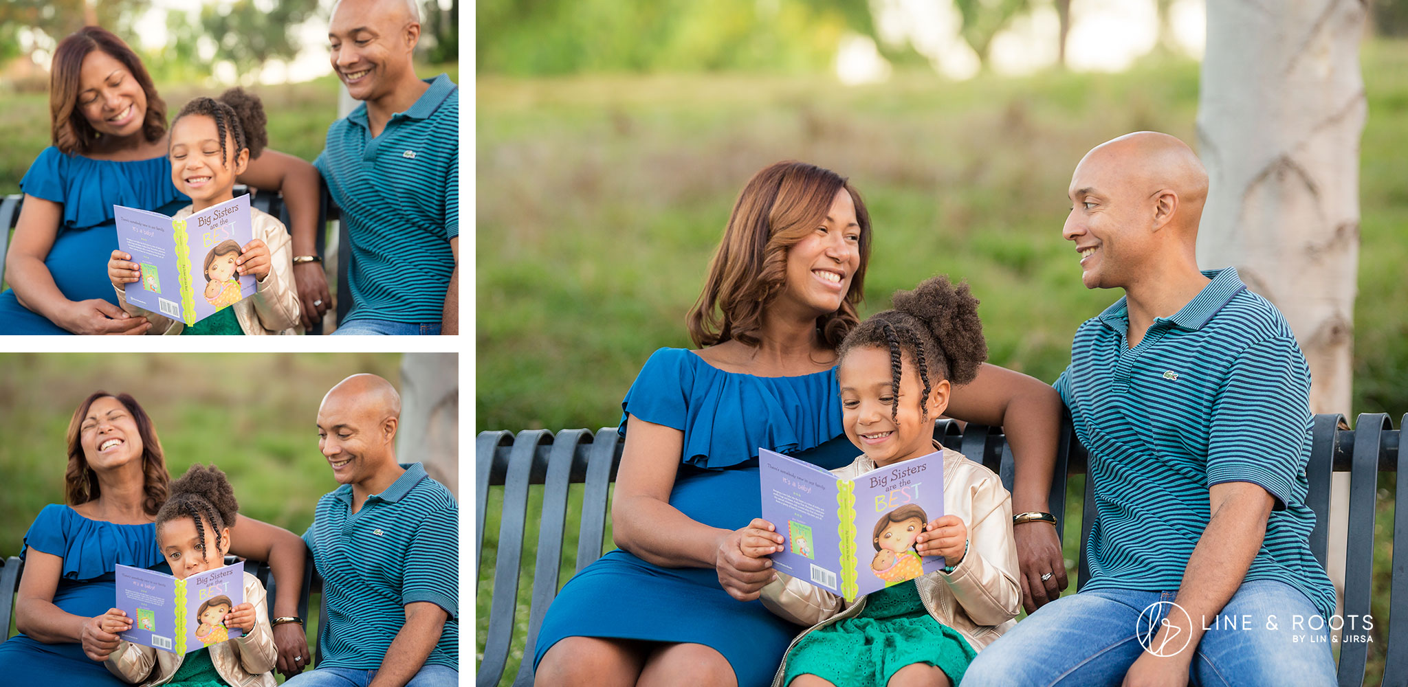 Maternity Photo Shoot Props and Ideas Line and Roots