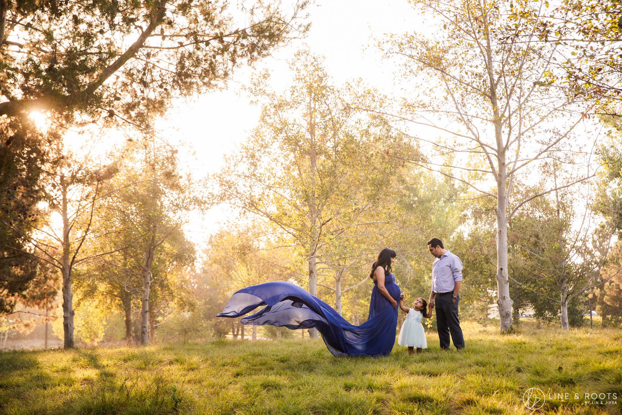 Orange County Maternity Photography Akanksha Line and Roots